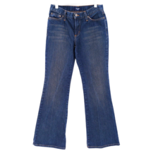 Karen Kane Womens Jeans Size 4 Flare Dark Blue Denim 26x28 - $15.91