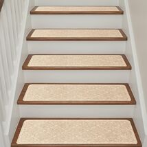 9" X 28" Non-Slip Stair Treads - Self-Adhesive Rugs for Home Safety - $61.33