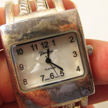 Geneva Platinum Watch 6048 Tarnished  - £5.23 GBP