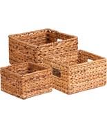 Honey-Can-Do Sto-02882 Nesting Banana Leaf Baskets, Multisize, 3-Pack,Na... - $39.99