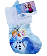 Christmas Stocking Frozen 2 Hug 6&quot; Elsa Anna Olaf NWT - €1,70 EUR