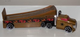 2010 Hot Wheels Transporter Highway Haulers Night Landing Truck ONLY - $8.56