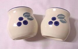 Pfaltzgraff Blueberry Salt and Pepper Shakers Blue Berries Shaker Set St... - €21,89 EUR