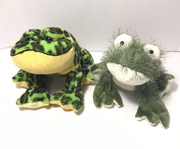 Ganz Webkinz Plush Frog Lot Of 2 - No Codes - Clean VGC - $12.82
