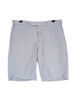 Vtg 90s Polo Ralph Lauren Men&#39;s 33x10 Blue Check Cotton Seersucker Short... - $43.46 CAD