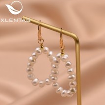 XlentAg Angle Natural s Circle Pendant Hook Earrings Women Elegant Anime Wedding - £18.53 GBP