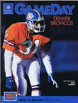 ORIGINAL Vintage October 9 1988 SF 49ers Denver Broncos Gameday Program ... - £15.78 GBP