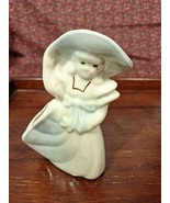 Vintage SHAWNEE POTTERY Planters Southern Belle Lady - Blue White - $171.06 MXN