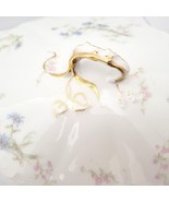 THEODORE HAVILAND Limoges Blue Pink Floral Covered Vegetable Bowl Gold L... - $64.70 CAD
