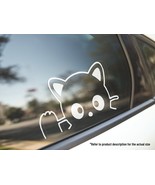 Cat Waving Cute Pet Lover Vinyl Car Truck Decal Window Sticker Vehicle D... - $109.69 MXN