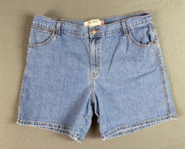 Levis 550 Jean Shorts Womens 34x6 Blue Relaxed Fit High Waist Mom Jorts ... - $21.66