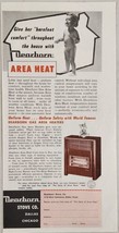 1953 Print Ad Dearborn Gas Area Heaters Barefoot Comfort Stove Dallas,Chicago,IL - £12.33 GBP