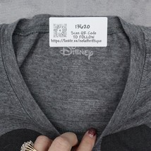 Disney Shirt Girls XL Gray Mickey Mouse Short Sleeve Round Neck Graphic Tee - £17.87 GBP