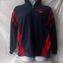  Nascar Jeff Gordon Chase Authentics Quarter Zip Mens Medium Fleece Pullover - £31.74 GBP