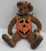Boyds Bradley Boo Bear Halloween Treats Shoebox Holiday Resin Figurine 2... - $17.41