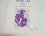 Shangri-La by Carl Sigman, Matt Malneck, Robert Maxwell Sheet Music - $6.98