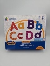 LEARNING RESOURCES MAGNETIC UPPERCASE &amp; LOWERCASE LETTERS - £22.91 GBP