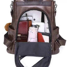 Womens Travel Leather Backpack - $19.99