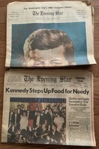 JFK INAUGURATION The Washington Star&#39;s 1961 Inaugural Edition Day Of New... - $12.38
