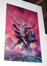 Avengers Poster #38 Black Panther vs Namor Gary Frank Wakanda Forever Movie MCU - £23.58 GBP