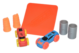 Nerf Nitro Motor Rally Foam Cars Lot  Ramp Accessories Lot Replacements - £8.33 GBP