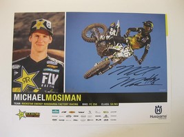 Michael Mosiman supercross motocross signed autographed 11x17 Poster COA.... - £74.35 GBP