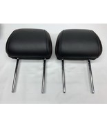 2016-2018 FORD EXPLORER Sport Front headrest Black Leather Red Stitching... - $173.25