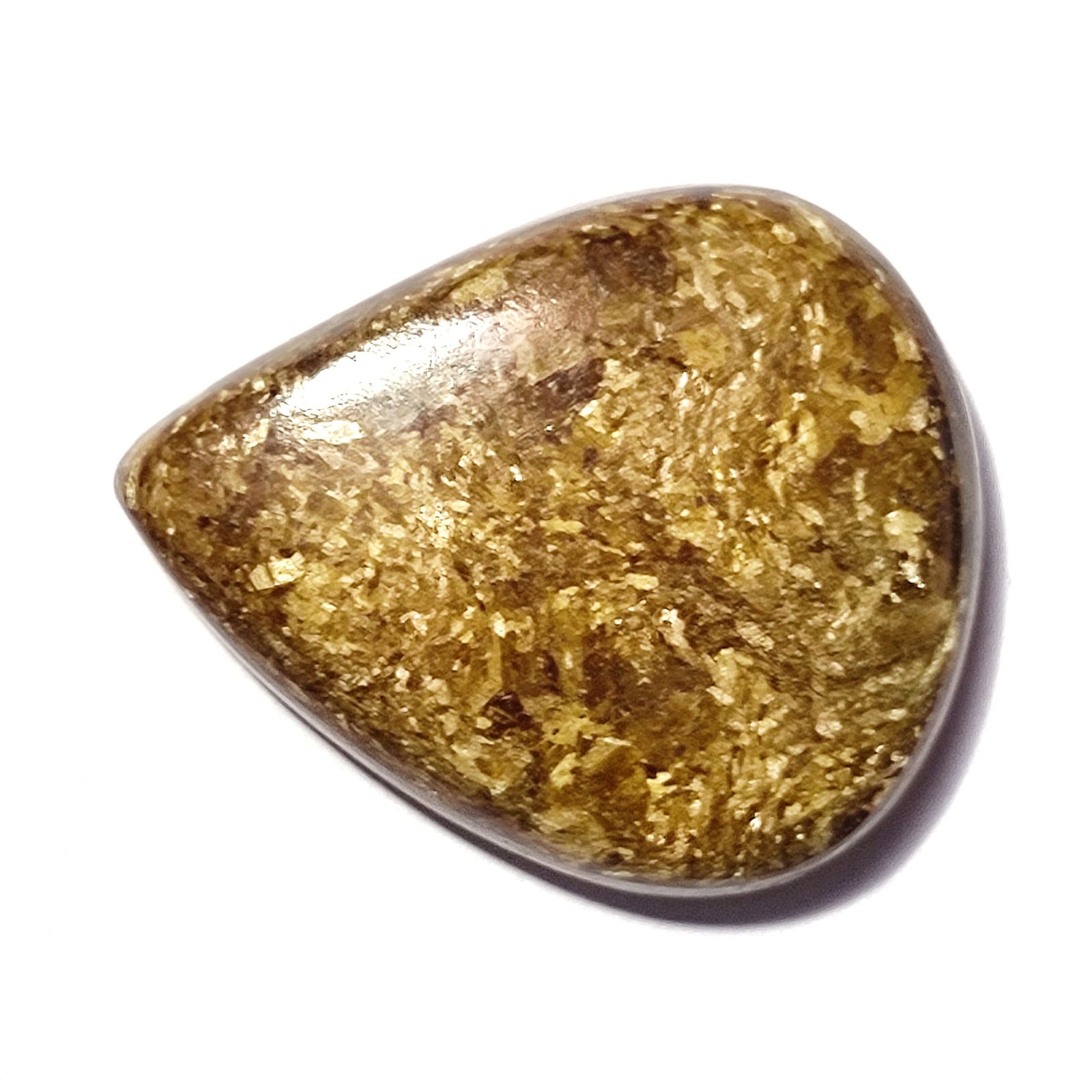 22.33 Carats TCW 100% Natural Beautiful Brown Jade Pear Cabochon Gem By DVG - $12.73