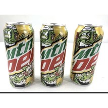 (3) 2020 Mountain Dew Mtn Dew Maui Burst 16 oz Can PINEAPPLE Mtn Dew Mar22 - $18.61