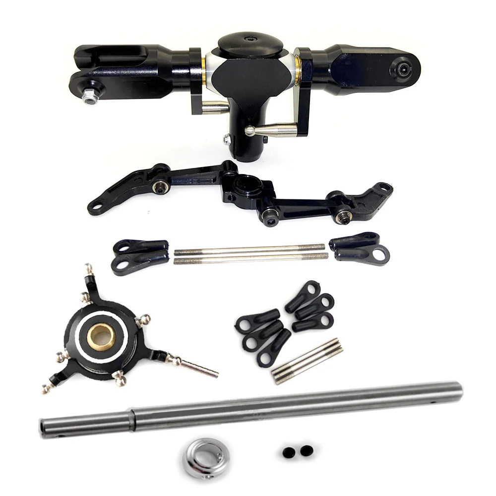 DIY RC 500 FBL Metal Main Rotor Head Set for Align Trex 500 RC Helicopter - £67.77 GBP