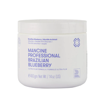 Mancine Soft Wax, Ultra Film Brazilian Blueberry, 14 Oz.