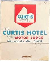 Curtis Hotel, Minneapolis, MN, Match Book Matches Matchbook - $11.99