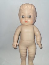Vtg 1960s Doll Molded Hair Inset Eyes Molded Undies/Shoes 10&quot; - £20.18 GBP