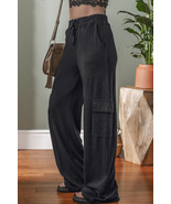 Carbon Grey Cargo Pockets Drawstring Sweatpants - €25,91 EUR
