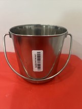 Advance Pet Products Heavy Stainless Steel Flat Bucket, 2 Quart Flat - £7.75 GBP