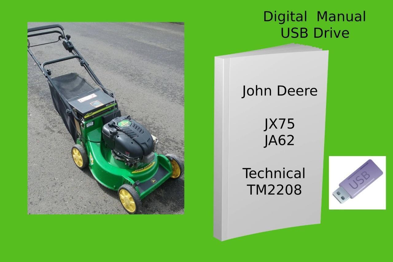 John Deere JX75 JA62 Walk Behind Rotary and 50 similar items