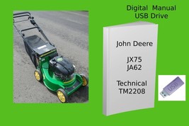 John Deere JX75 JA62 Walk-Behind Rotary Mowers Technical Manual See Desc... - £18.62 GBP