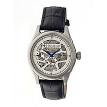 NEW Heritor HR1901 Men Automatic Nicollier Collection Leather Classy Dress Watch - £126.55 GBP