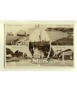 h0246 - The Five Wonders of the Isle of Wight - postcard - $3.72 CAD