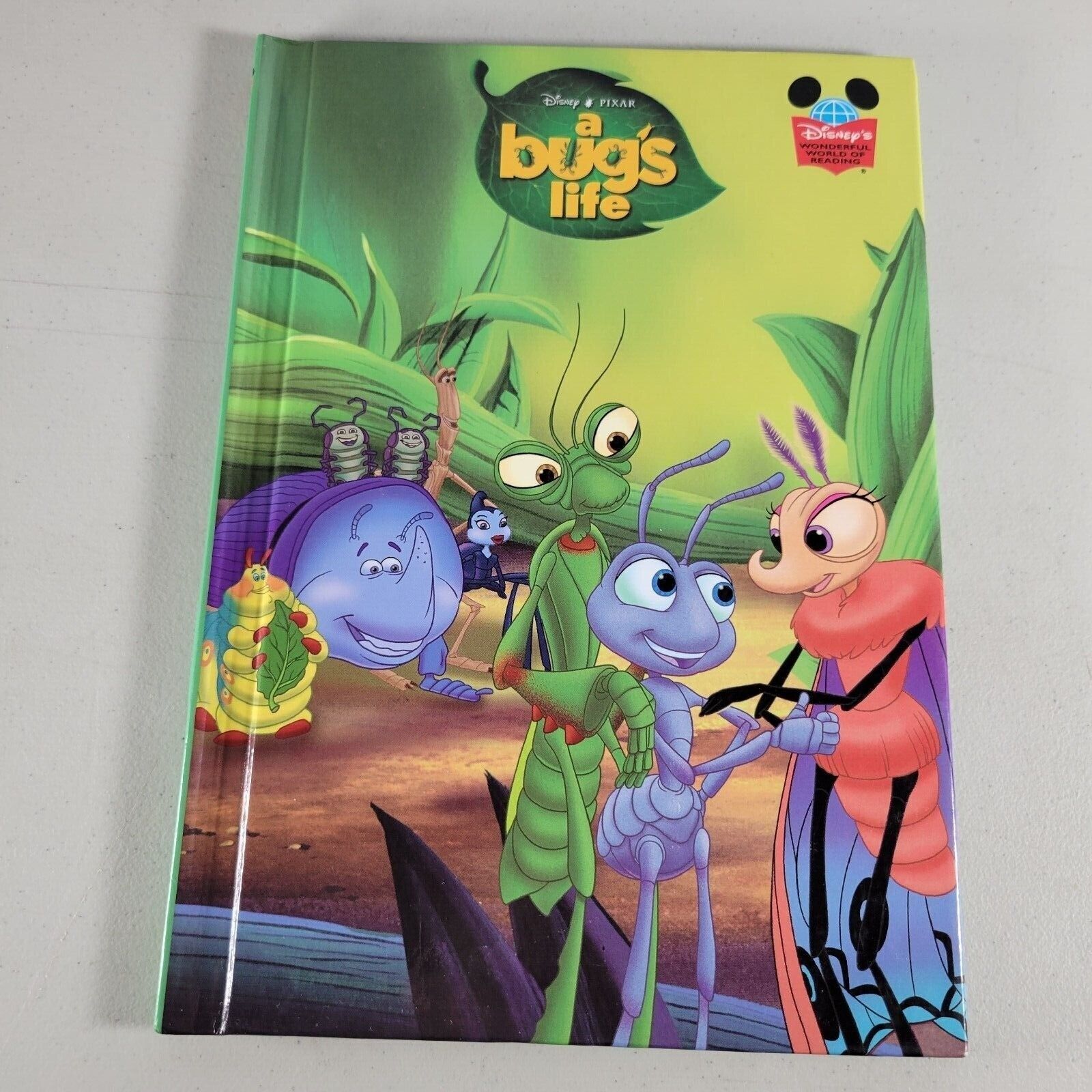 Disney Pixar A Bug’s Life Book 1998 Grolier Hardcover Collectible - £7.17 GBP
