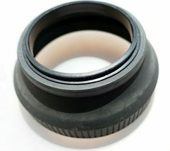 62mm Lens Rubber Hood shade double threaded for  telephoto zoom - $10.43