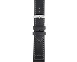 Morellato Ginepro Calfgrain Vegan Leather Watch Strap - Black - 18mm - C... - £19.62 GBP
