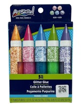 Art Skills Glitter Glue 5Pk Neon - $187.21 MXN