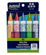 Art Skills Glitter Glue 5Pk Neon - $9.85