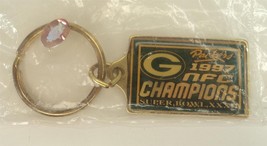 1997 Green Bay Packers NFC Champions Keychain Key Ring  - £7.66 GBP