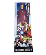 Avengers Series Marvel Assemble Titan Hero Iron Man 12" Action Figure Kids Toys - $14.89