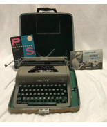 1955 Royal Quiet De Luxe Gray Portable Manual Typewriter Original Case M... - $2,932.74 MXN