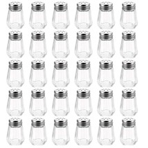 Set Of 30 Salt And Pepper Shakers, 0.5 Oz Mini Clear Salt And Pepper Holders Spi - £31.63 GBP