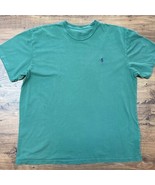 Polo Ralph Lauren Mens Large Green Crewneck T-Shirt Classic Preppy Acade... - $355.78 MXN