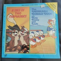 A Tale of Two Chipmunks/ Unsinkable Donald Duck Laserdisc LD Disney  Like New - £18.97 GBP